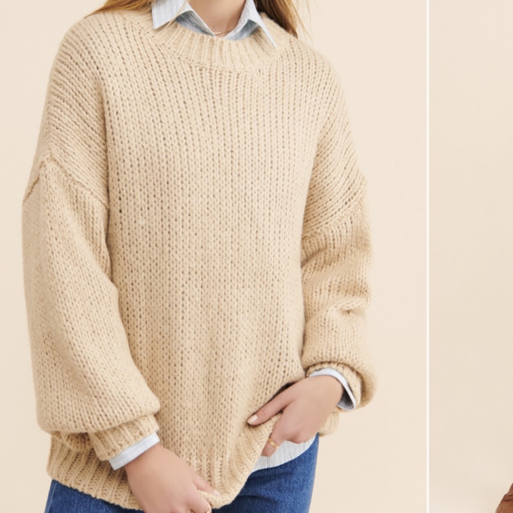 Beige Women's Sweater
